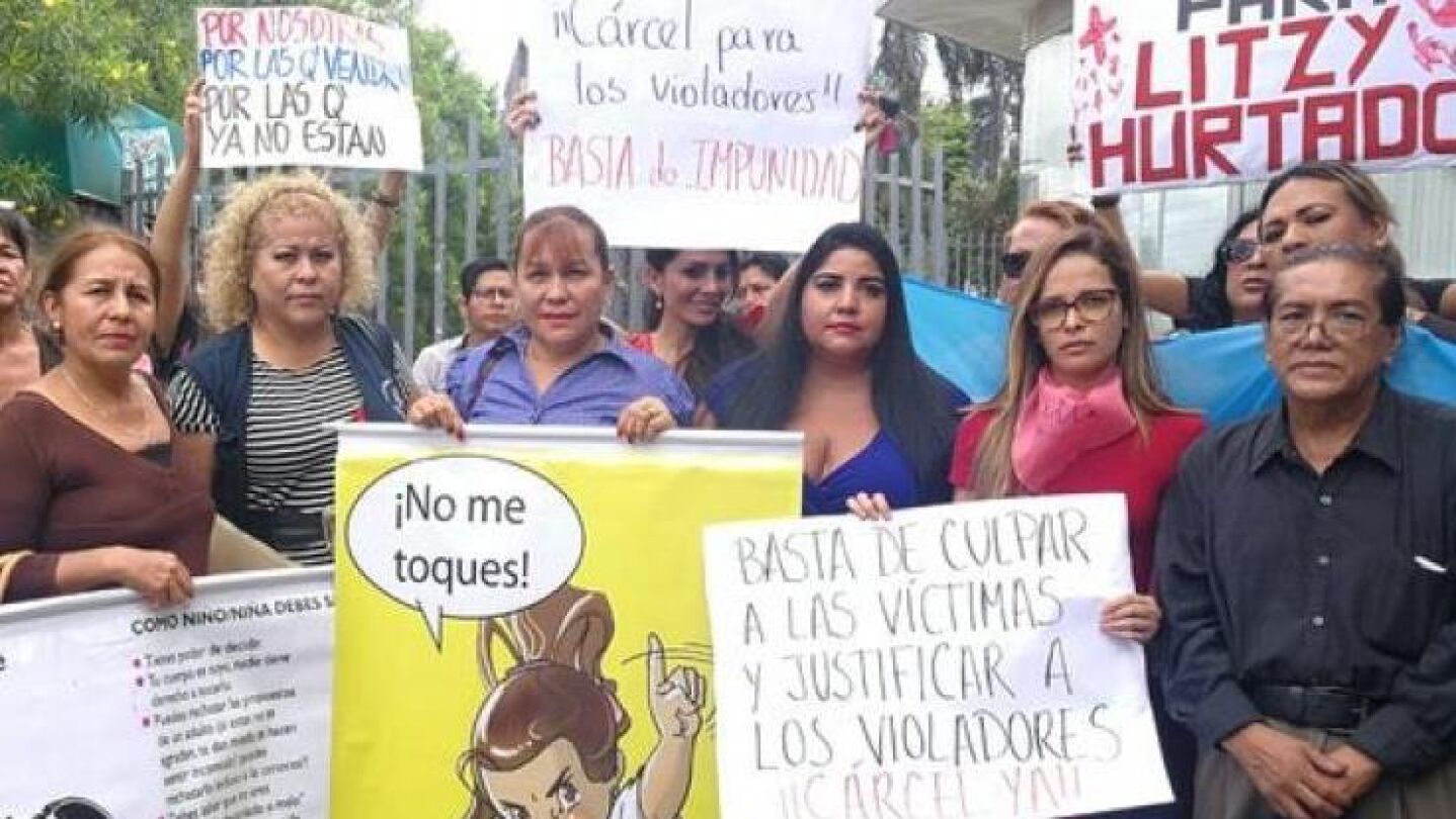 Manifestaci&oacute;n de mujeres en Bolivia