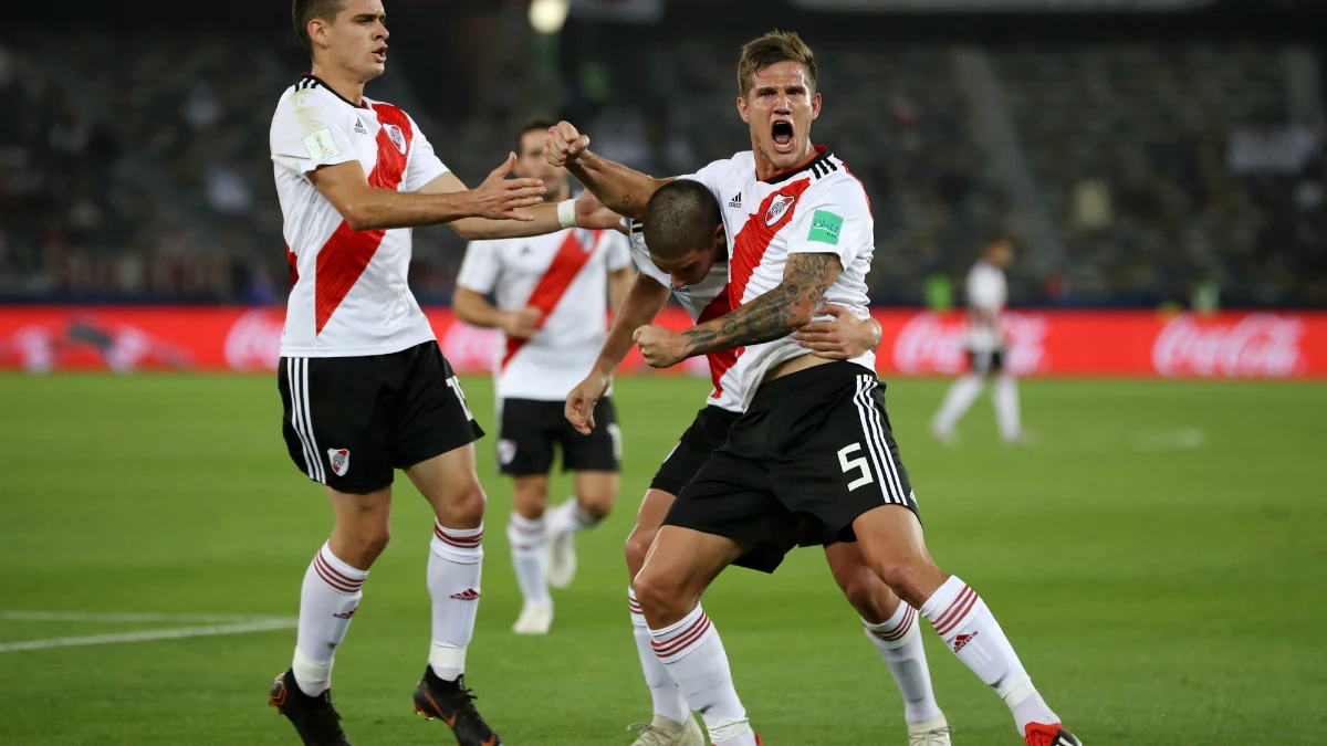 River celebra un gol