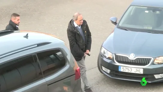 Quim Torra visita a Carme Forcadell en la cárcel Quim Torra visita a Carme Forcadell en la cárcel