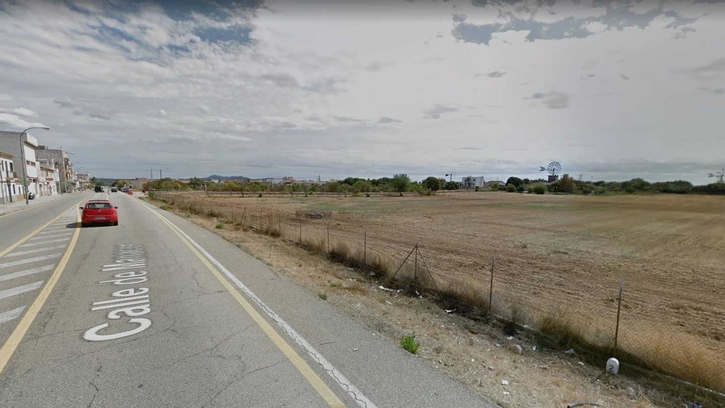Imagen de la calle Manacor de Palma, donde han ocurrido los hechos Imagen de la calle Manacor de Palma, donde han ocurrido los hechos