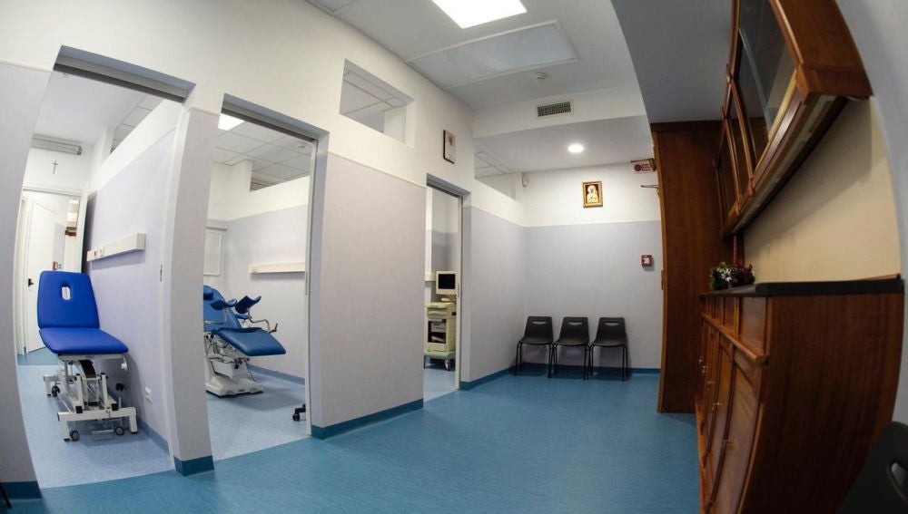 Panorámica, Centro de Salud Madre Misericordia en el Vaticano