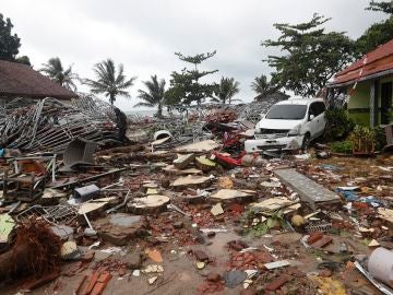 Imagen de la devastación que ha dejado el tsunami en Indonesia Imagen de la devastación que ha dejado el tsunami en Indonesia