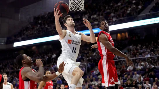 Santiago Yust, en el partido contra el UCAM Murcia Santiago Yust, en el partido contra el UCAM Murcia
