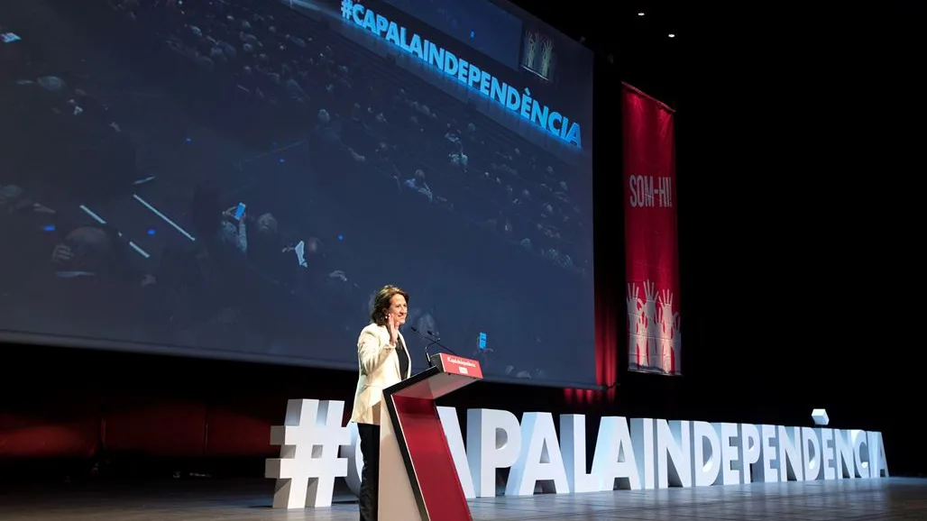 La presidenta de la ANC, Elisenda Paluzie