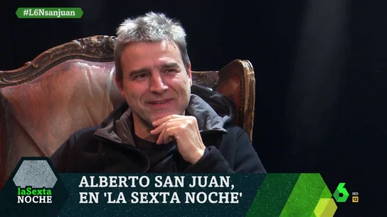 Alberto San Juan: "Suena perverso pero el personaje que más he disfrutado es Francisco Franco" Alberto San Juan: "Suena perverso pero el personaje que más he disfrutado es Francisco Franco"