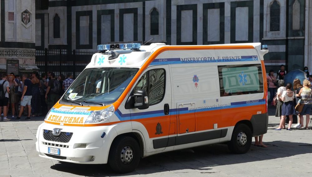 Imagen de archivo de una ambulancia en Italia