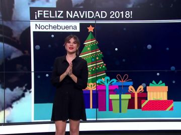 Joanna Ivars informa del tiempo en Nochebuena y Navidad Joanna Ivars informa del tiempo en Nochebuena y Navidad
