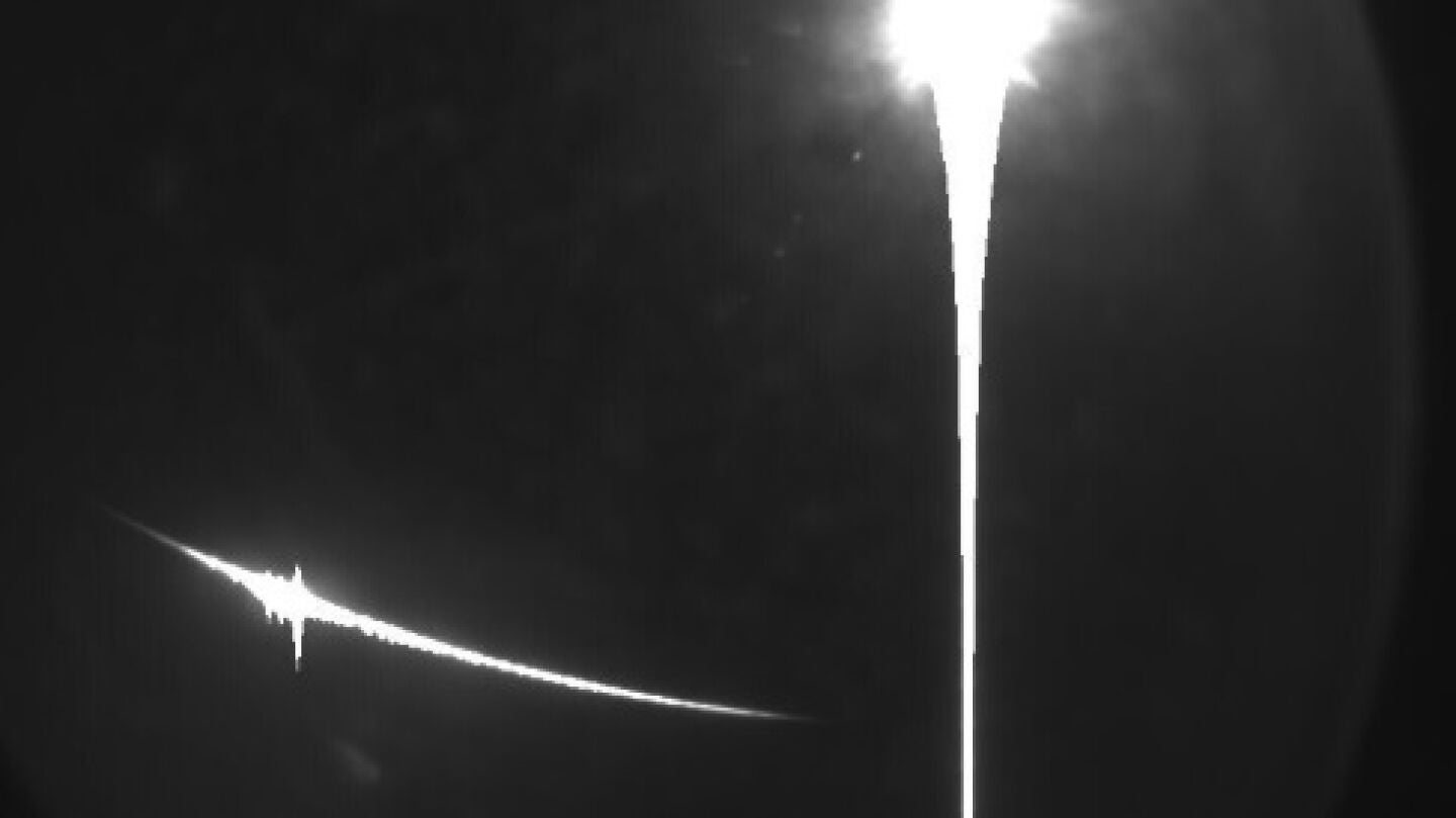 Fragmento de un meteorito