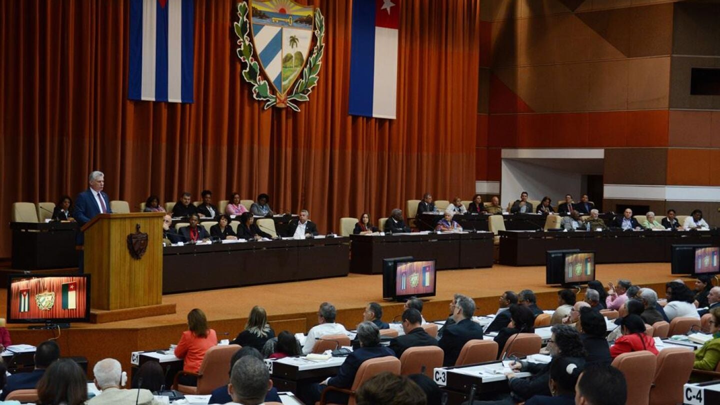 El presidente cubano, Miguel D&iacute;az-Canel 