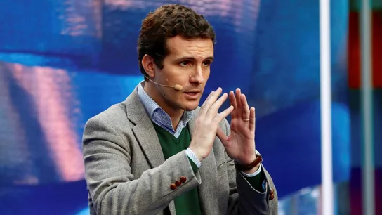 Pablo Casado en un acto del PP Pablo Casado en un acto del PP