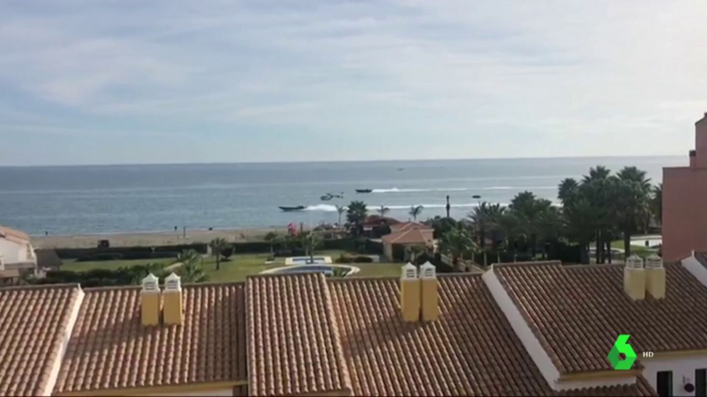 Interceptan una narcolancha en la playa malague&ntilde;a de Manilva
