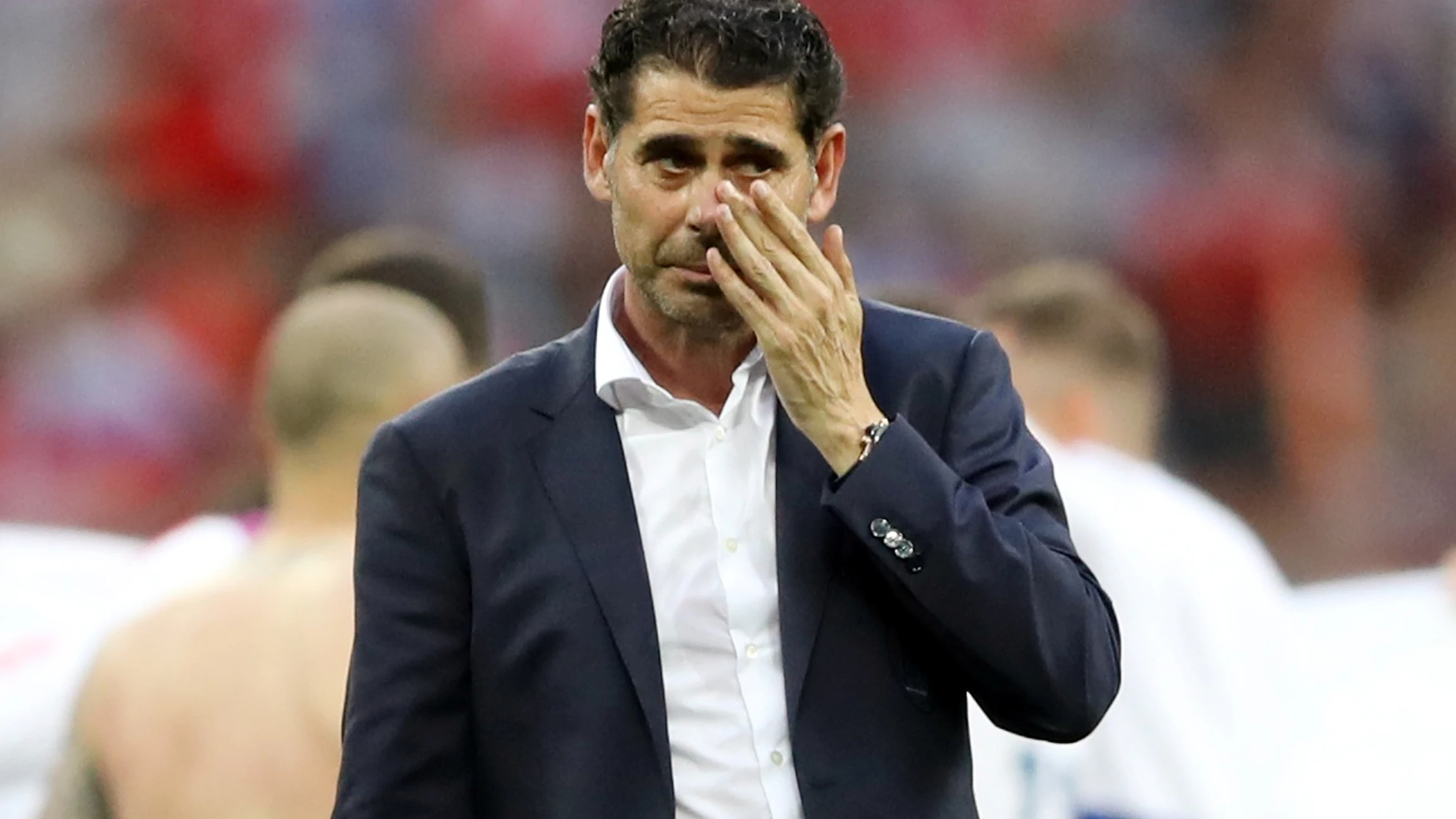 Fernando Hierro, tras la eliminación de España en el Mundial de Rusia