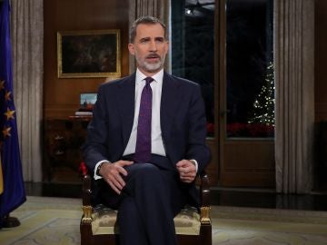 El Rey Felipe VI pronuncia el tradicional mensaje de Navidad El Rey Felipe VI pronuncia el tradicional mensaje de Navidad