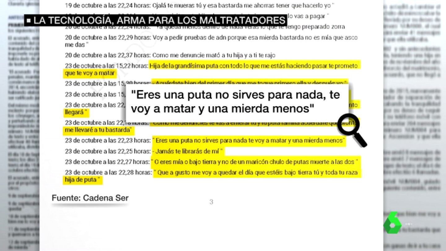 La tecnolog&iacute;a, arma para maltratadores: cada vez m&aacute;s v&iacute;ctimas del machismo sufren acoso a trav&eacute;s de SMS o redes sociales
