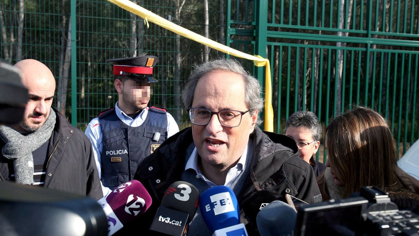 El president de la Generalitat, Quim Torra