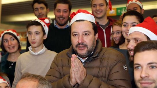 El Ministro de Interior italiano, Matteo Salvini