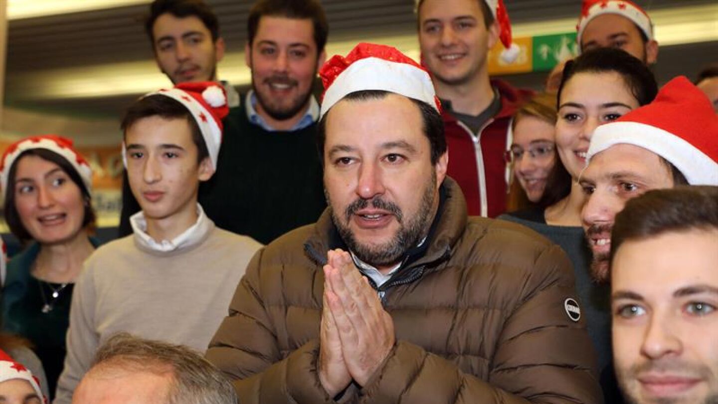 El Ministro de Interior italiano, Matteo Salvini
