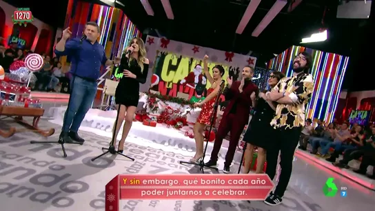 El rumbero villancico de Zapeando vuelve a dar la bienvenida a la navidad El rumbero villancico de Zapeando vuelve a dar la bienvenida a la navidad