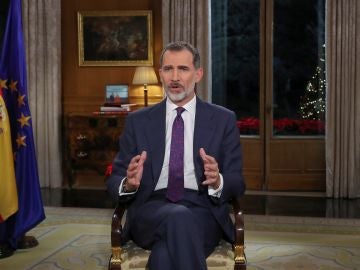 El Rey Felipe VI pronuncia el tradicional mensaje de Navidad El Rey Felipe VI pronuncia el tradicional mensaje de Navidad