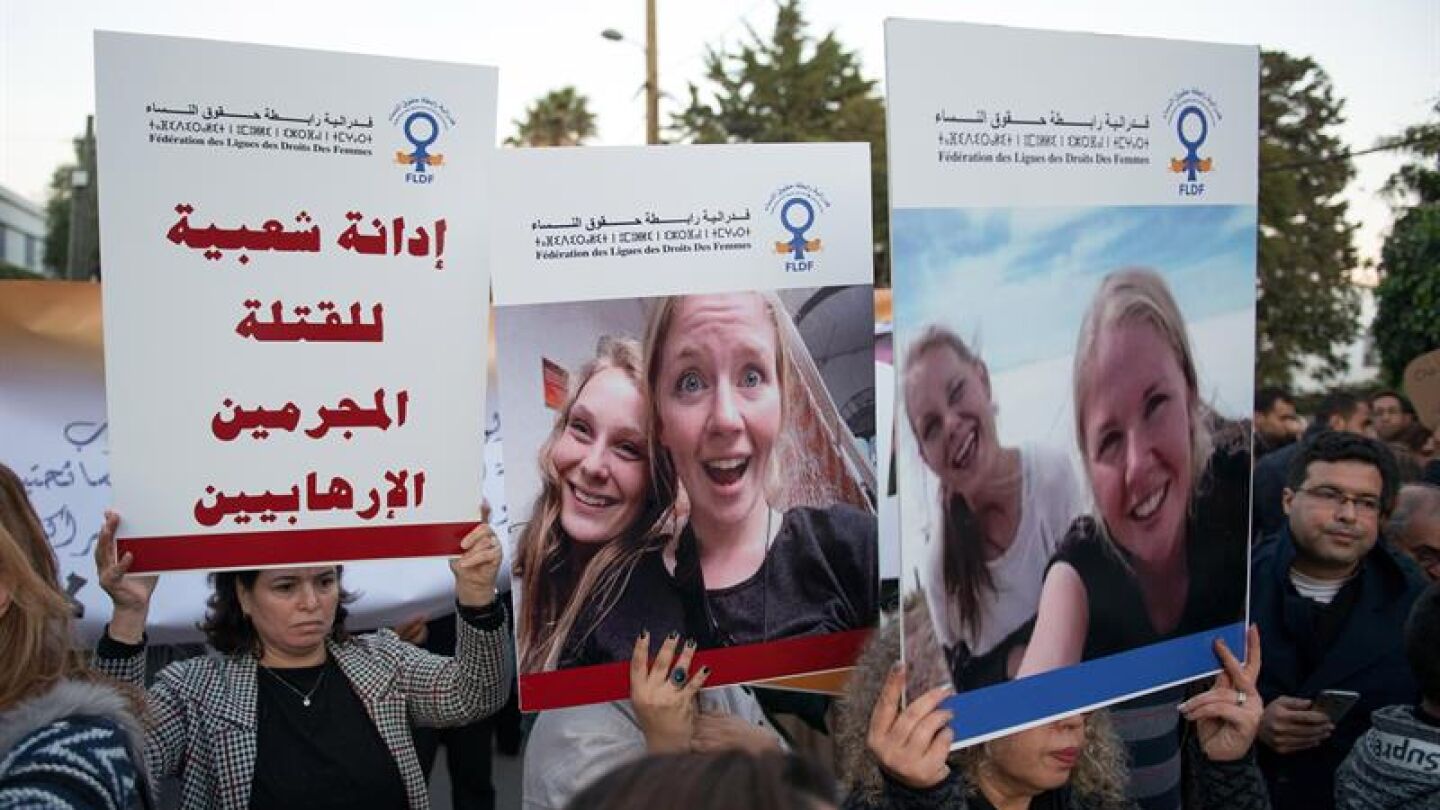 Recuerdo a las dos j&oacute;venes n&oacute;rdicas asesinadas en Marruecos