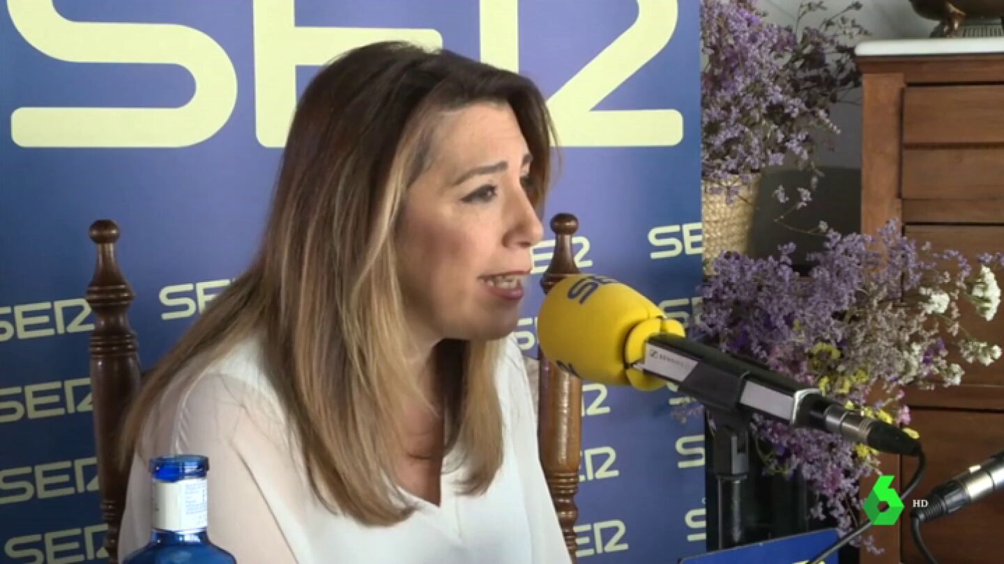 Susana D&iacute;az se desmarca de S&aacute;nchez y abre la puerta al 155: "En Catalu&ntilde;a llevan tiempo incumpliendo la ley"