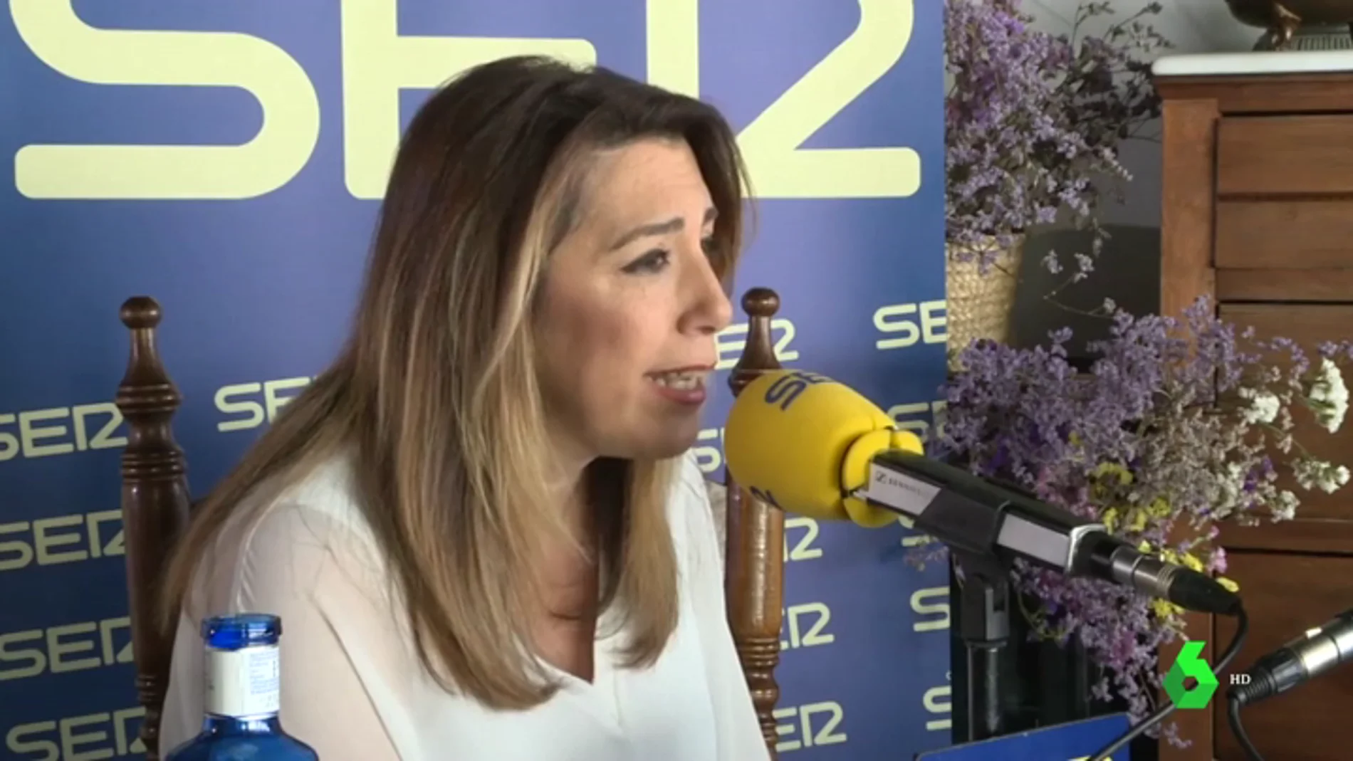 Susana Díaz se desmarca de Sánchez y abre la puerta al 155: "En Cataluña llevan tiempo incumpliendo la ley"