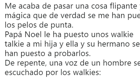 Un hilo sobre walkie talkies que tiene en vilo a Twitter Un hilo sobre walkie talkies que tiene en vilo a Twitter