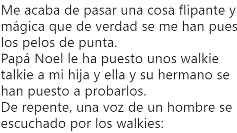 Un hilo sobre walkie talkies que tiene en vilo a Twitter