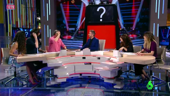 Cristina Pedroche, Miki Nadal y Anna Simon se enfrentan a un coach de La Voz: "Estás sordo, ponte un sonotone" Cristina Pedroche, Miki Nadal y Anna Simon se enfrentan a un coach de La Voz: "Estás sordo, ponte un sonotone"