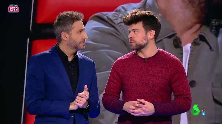 Ricky vuelve a Zapeando para comentar el primer programa de La Voz: "Me pareció espectacular, me quedé con ganas de más"