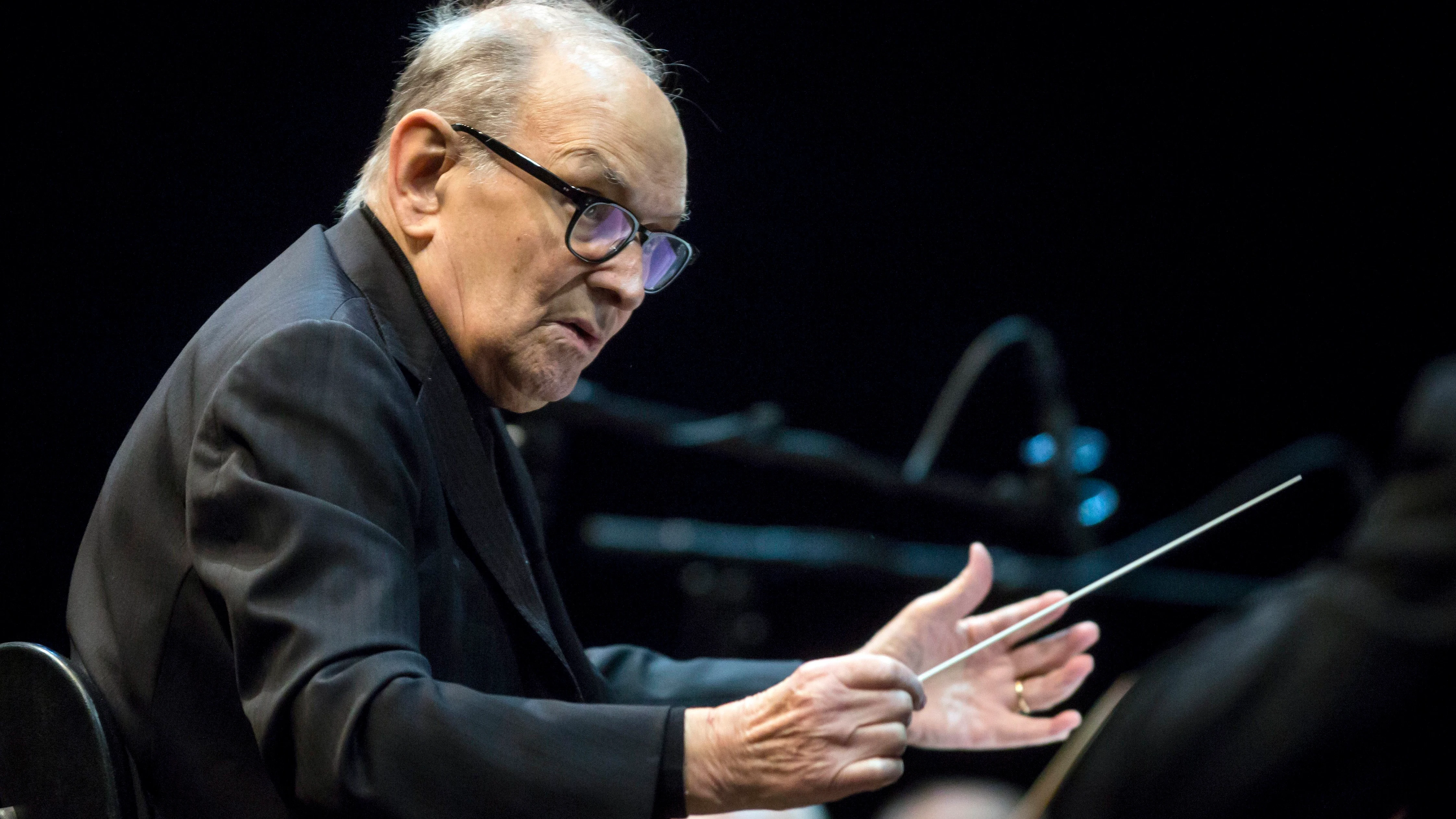 El compositor italiano Ennio Morricone