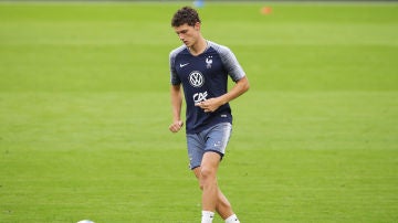 Benjamin Pavard, con la selección de Francia