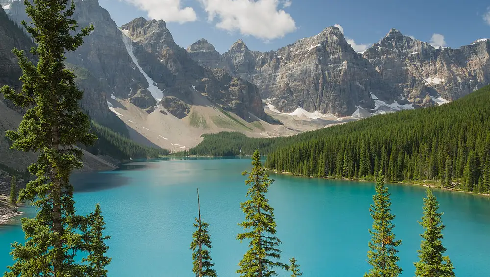 Valle de los Diez Picos y el lago Moraine, Canadá