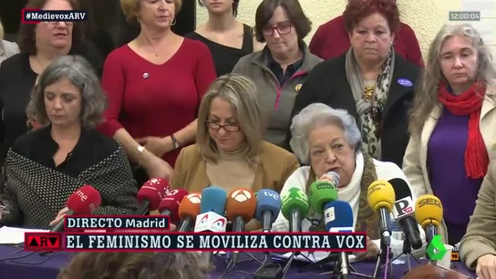 El feminismo se une contra Vox El feminismo se une contra Vox