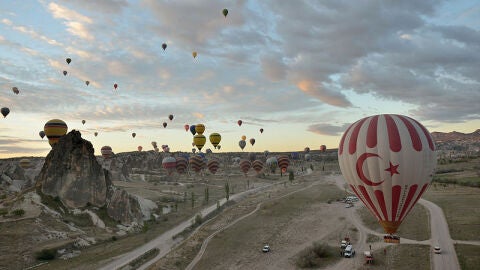 La Capadocia en globo