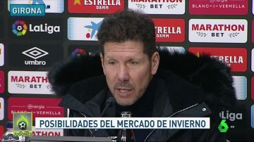 Simeone, sobre la posible llegada de Morata: "No puedo ni confirmar ni desmentir nada"