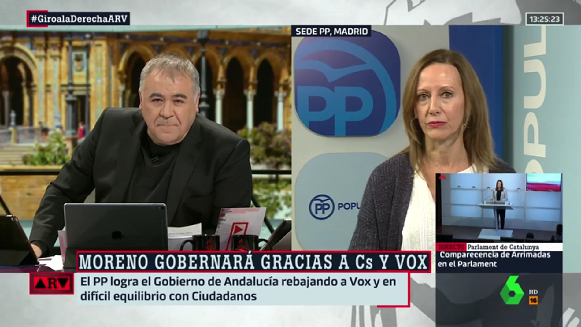 Marta González, sobre el acuerdo para gobernar en la Junta de Andalucía: "No puede haber ningún andaluz que no esté de acuerdo con estas medidas"