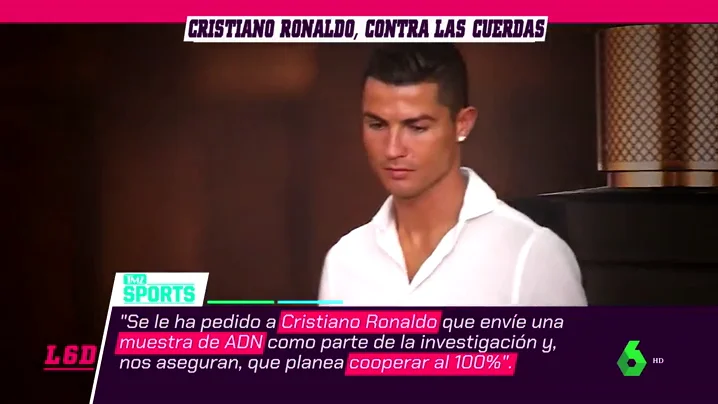 La Policía de las Vegas solicita una orden judicial para obtener el ADN de Cristiano Ronaldo