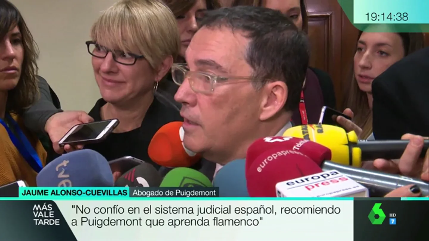 El abogado de Carles Puigdemont El abogado de Carles Puigdemont