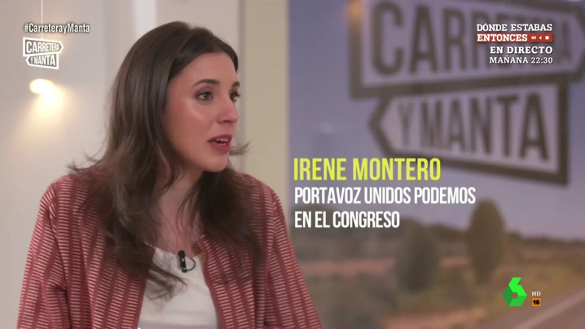 Irene Montero: "Tener dos hijos prematuros hace que las cosas sean más difíciles, pero también te hace creer en la vida"