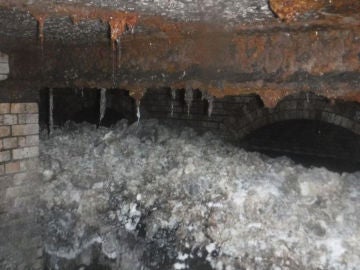 'Fatberg' encontrado en las alcantarillas de Sidmouth 'Fatberg' encontrado en las alcantarillas de Sidmouth