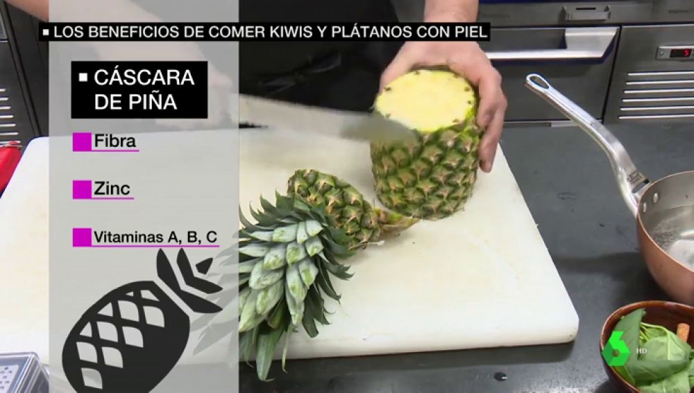 Beneficios de comer pina para la piel