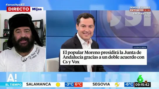 El Sevilla y Juanma Moreno El Sevilla y Juanma Moreno
