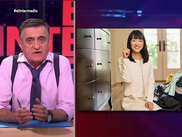 El Gran Wyoming y Marie Kondo El Gran Wyoming y Marie Kondo