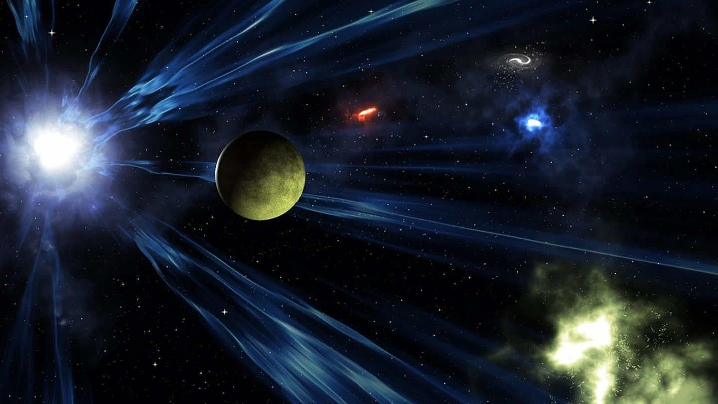 Imagen de una galaxia Imagen de una galaxia