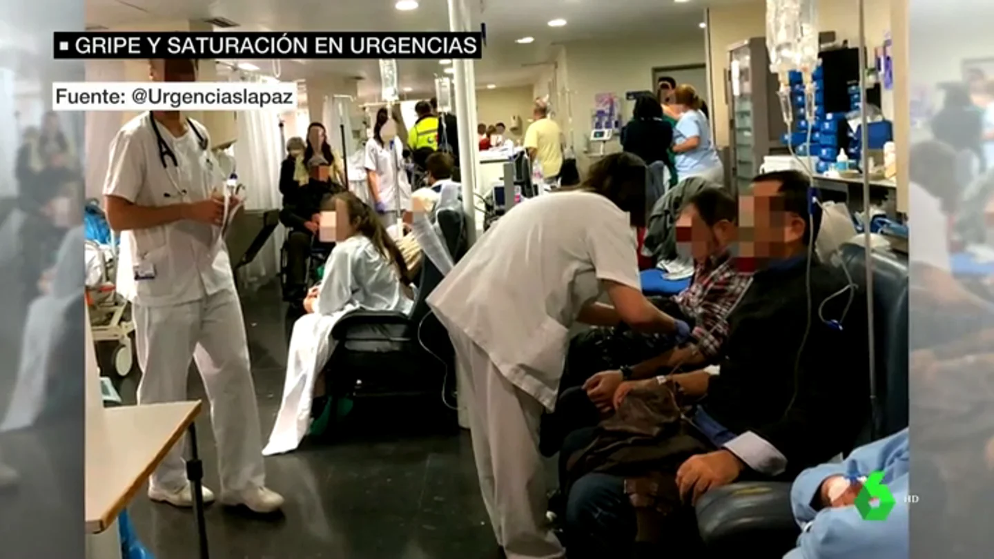 Las Urgencias colapsadas por la gripe urgencias