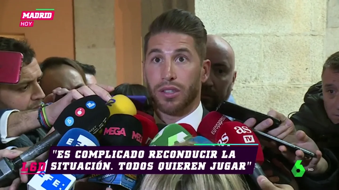 Sergio Ramos, sobre la suplencia de Isco: "Es complicado, todos quieren jugar" Sergio Ramos, sobre la suplencia de Isco: "Es complicado, todos quieren jugar"