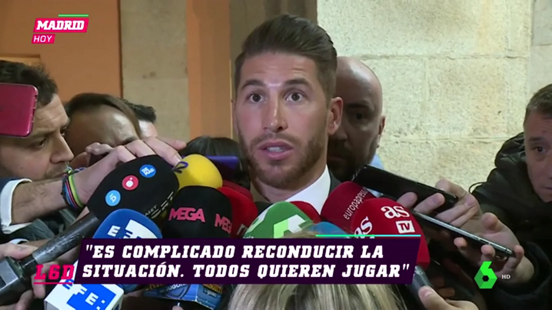 Sergio Ramos, sobre la suplencia de Isco: "Es complicado, todos quieren jugar"
