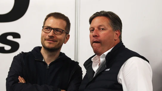 Andreas Seidl, junto a Zak Brown Andreas Seidl, junto a Zak Brown