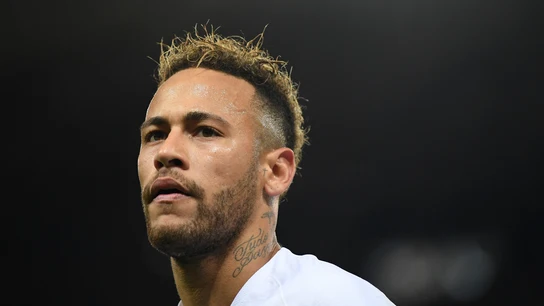 Neymar, durante un partido con el PSG Neymar, durante un partido con el PSG